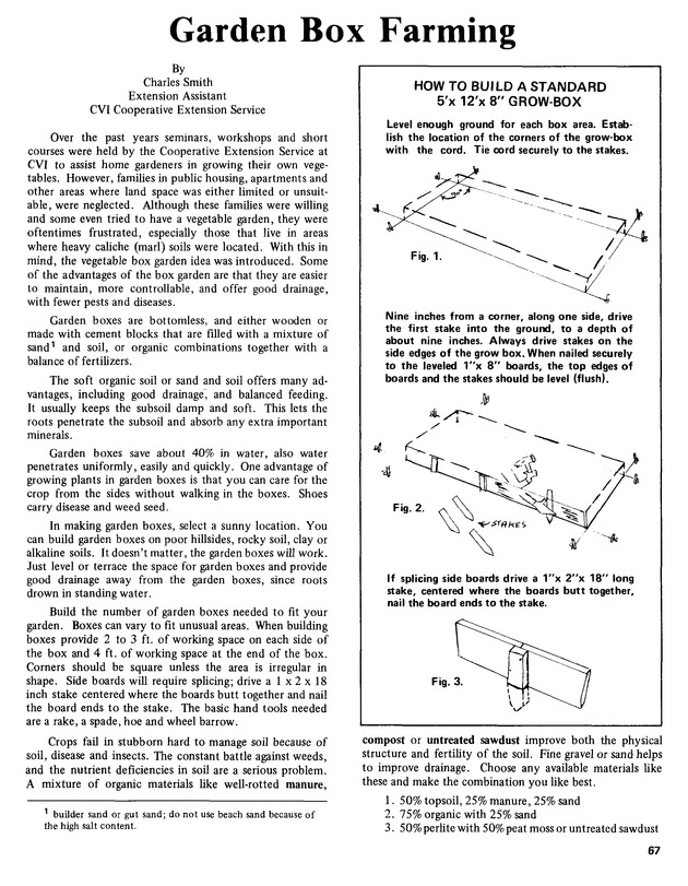 15th Annual Agriculture and food fair of the Virgin Islands 1985. - Page 68