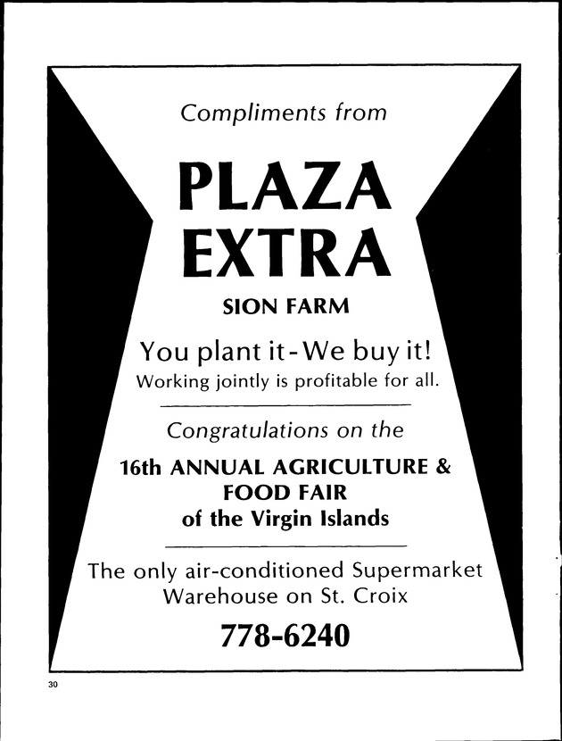 Virgin Islands Agriculture and food fair 1986. - Page 33