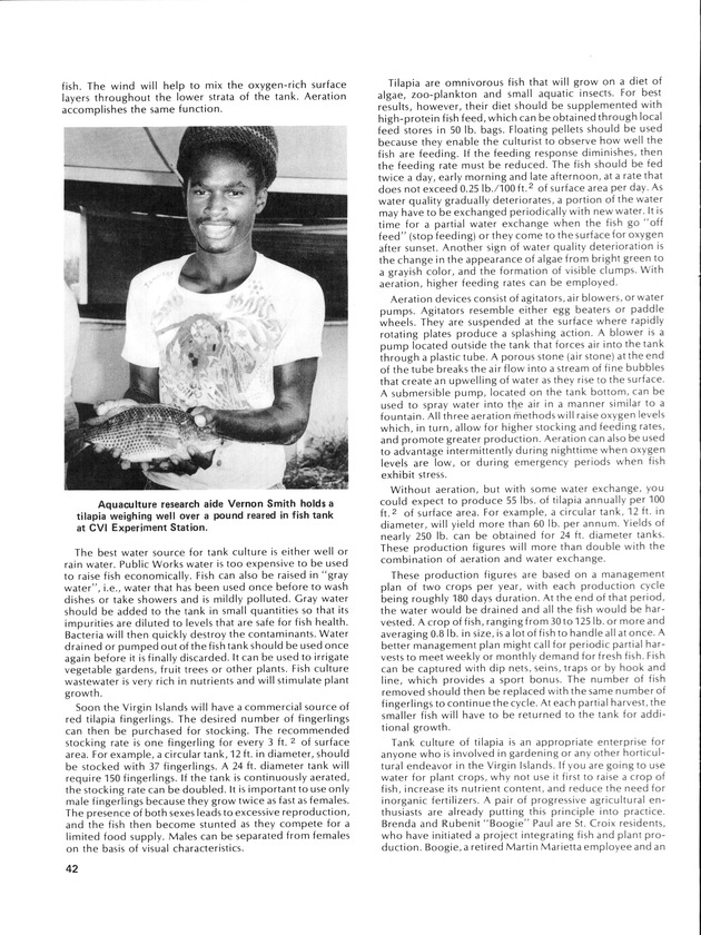 Virgin Islands Agriculture and food fair 1986. - Page 45