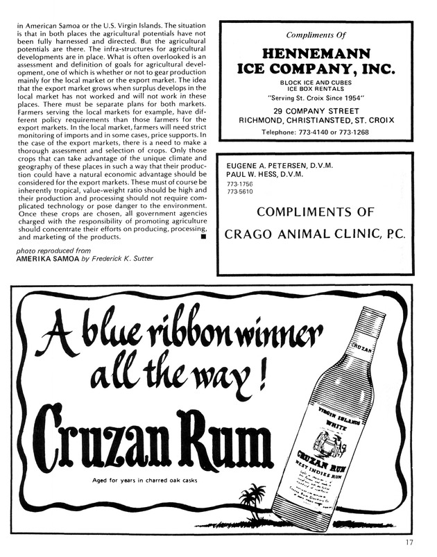 Virgin Islands  Agriculture and food fair 1987. - Page 18