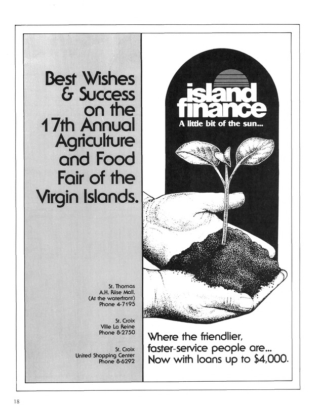 Virgin Islands  Agriculture and food fair 1987. - Page 19