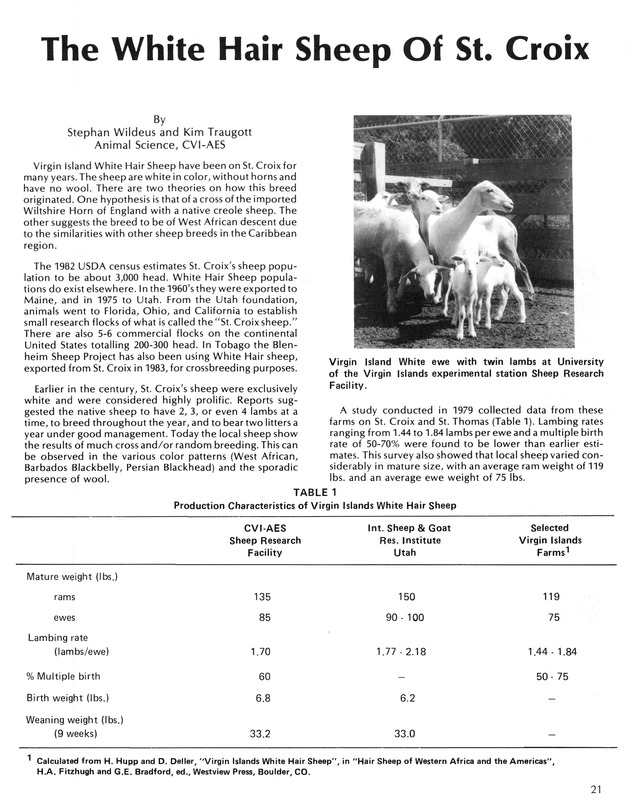 Virgin Islands  Agriculture and food fair 1987. - Page 22