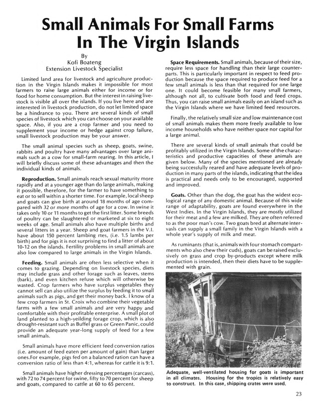 Virgin Islands  Agriculture and food fair 1987. - Page 24