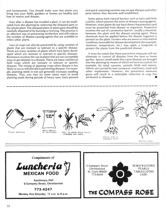 Virgin Islands  Agriculture and food fair 1987. - Page 33