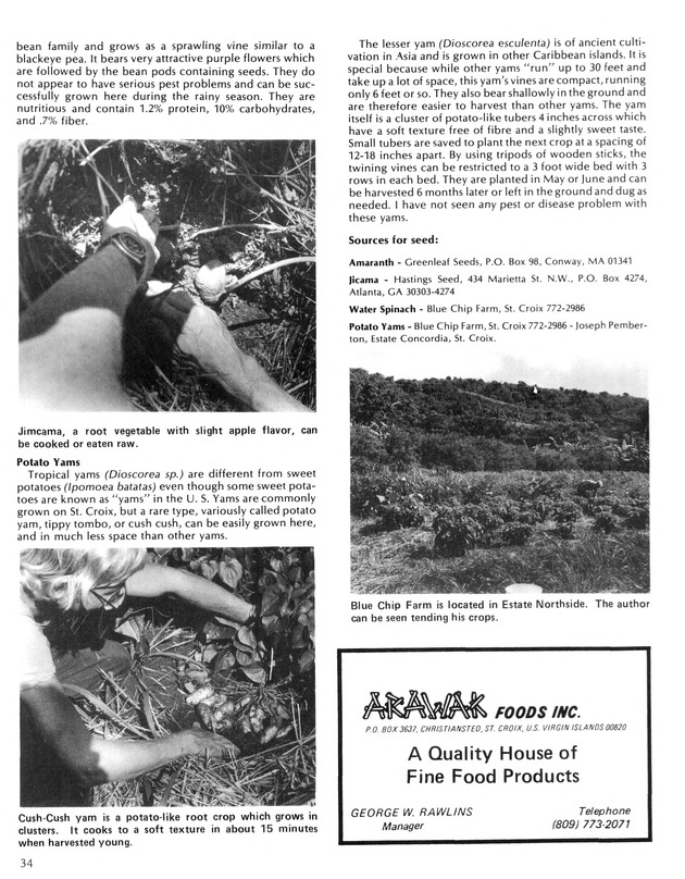 Virgin Islands  Agriculture and food fair 1987. - Page 35