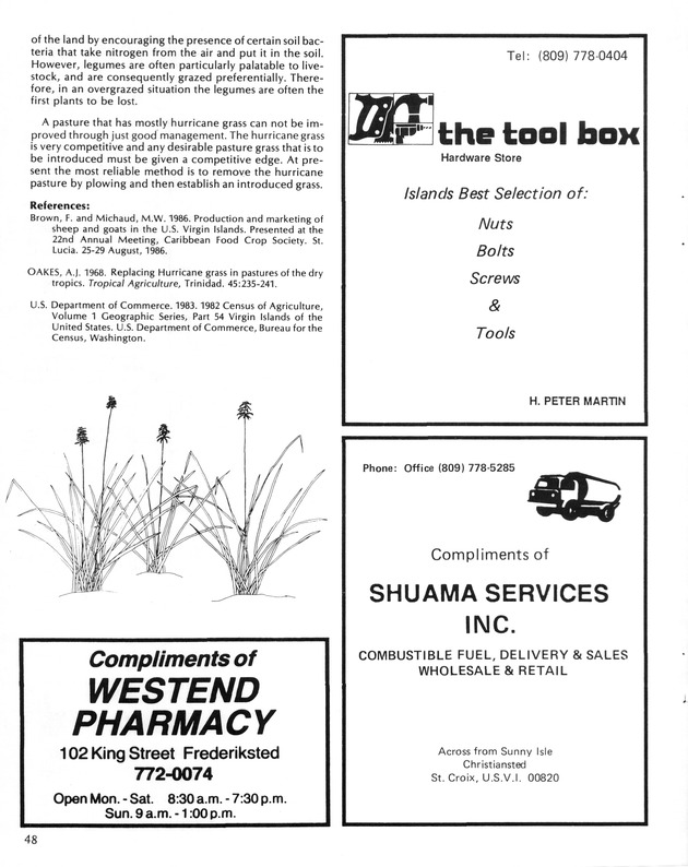 Virgin Islands  Agriculture and food fair 1987. - Page 49