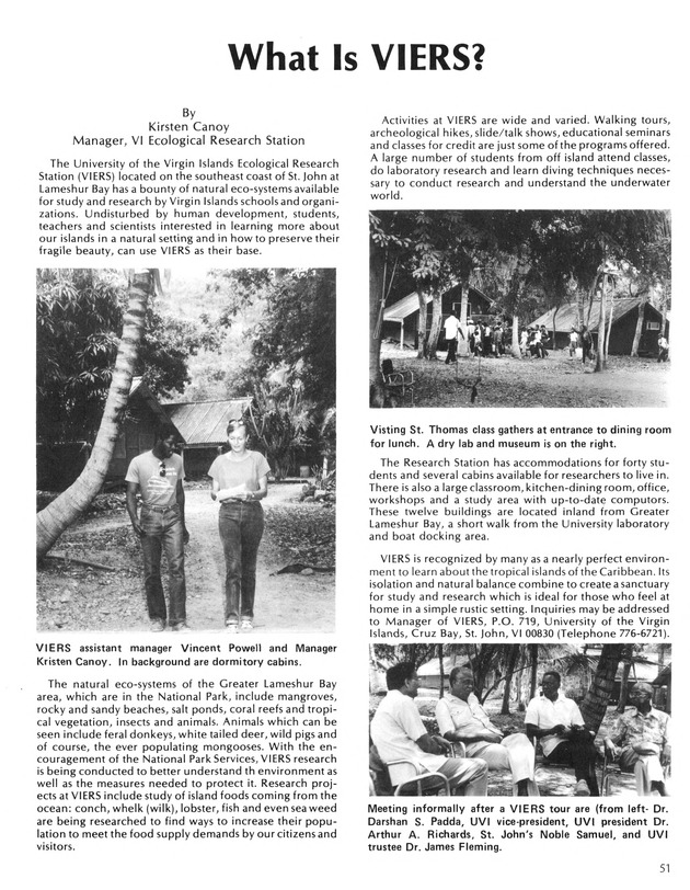 Virgin Islands  Agriculture and food fair 1987. - Page 52