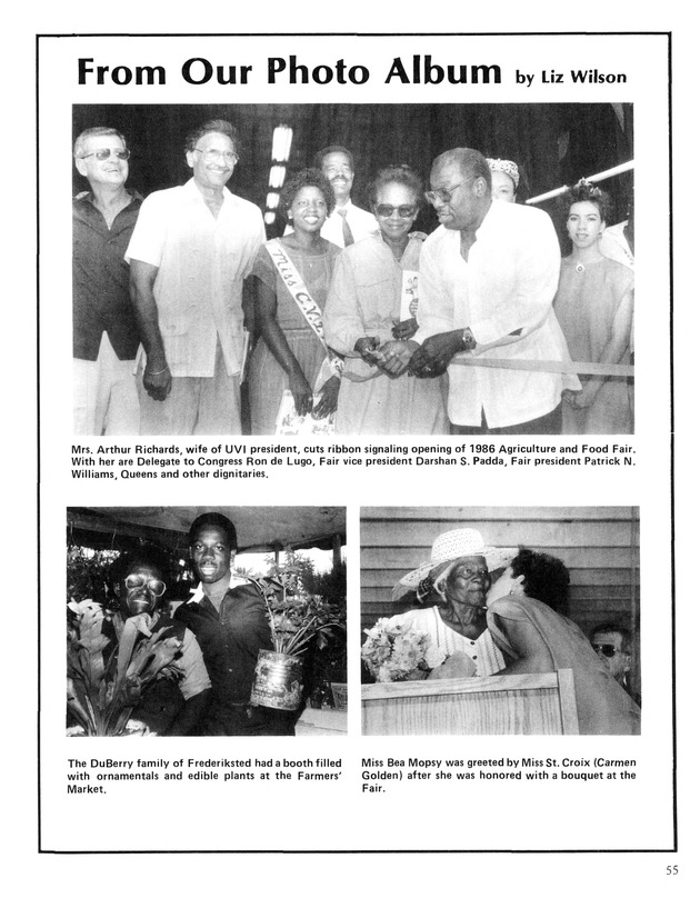 Virgin Islands  Agriculture and food fair 1987. - Page 56