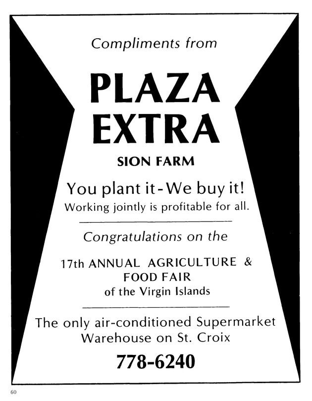 Virgin Islands  Agriculture and food fair 1987. - Page 61