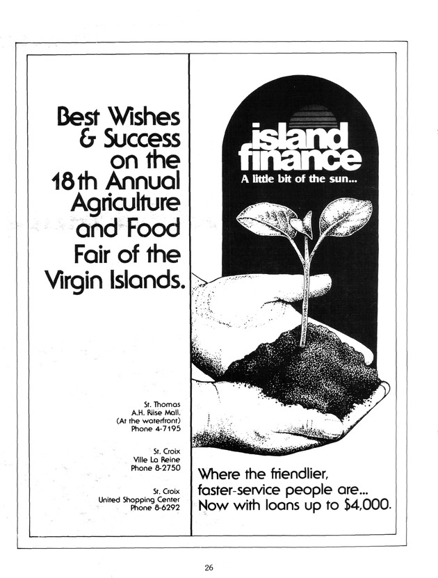 Virgin Islands Agriculture and food fair 1988. - Page 34