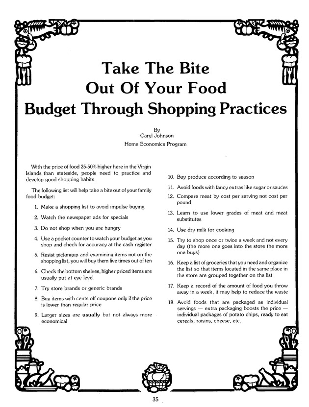 Virgin Islands Agriculture and food fair 1988. - Page 43