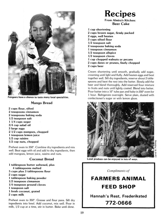 Virgin Islands Agriculture and food fair 1988. - Page 67