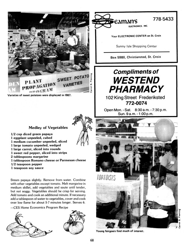 Virgin Islands Agriculture and food fair 1988. - Page 76