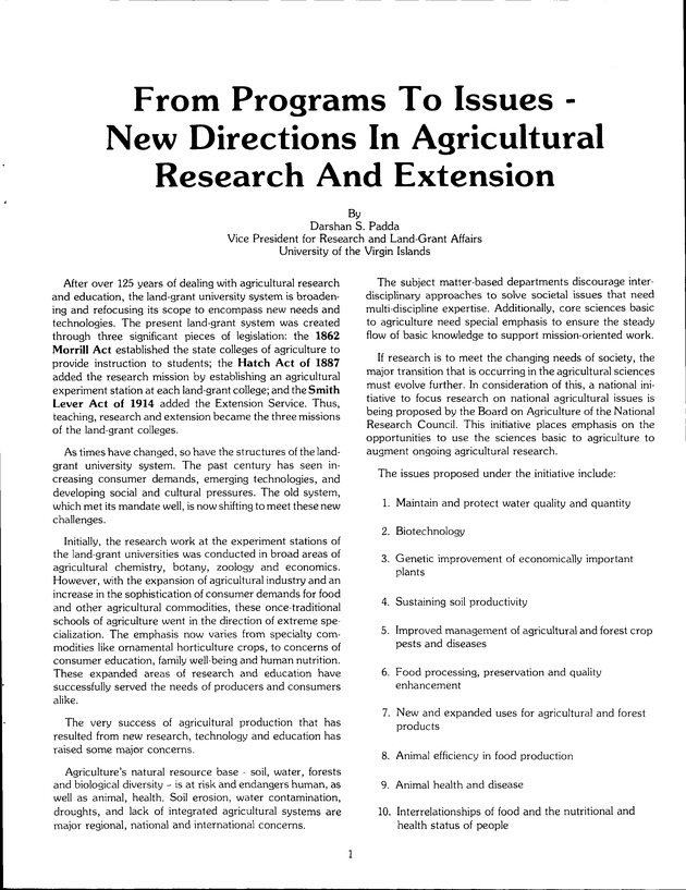 Agrifest : agriculture and food fair of St. Croix, Virgin Islands. 1989. - Page 9