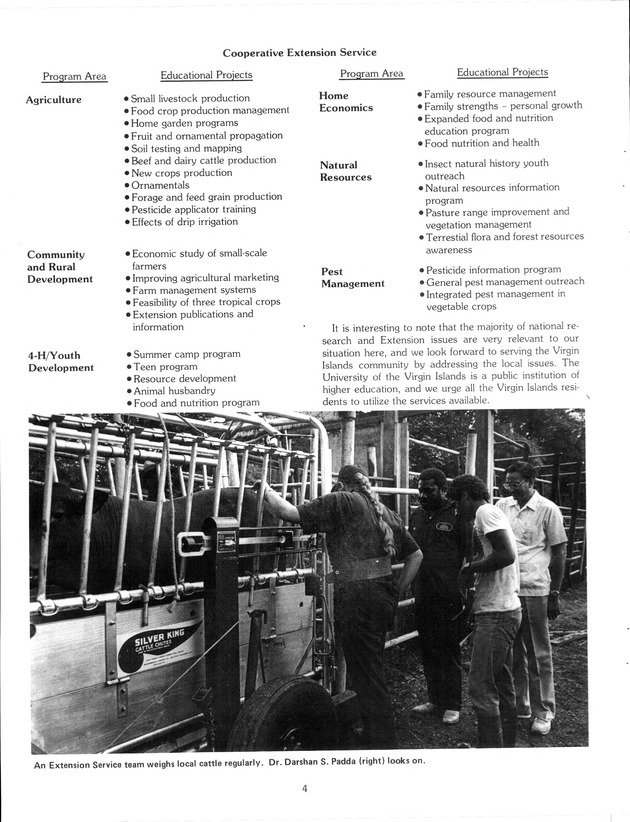 Agrifest : agriculture and food fair of St. Croix, Virgin Islands. 1989. - Page 12