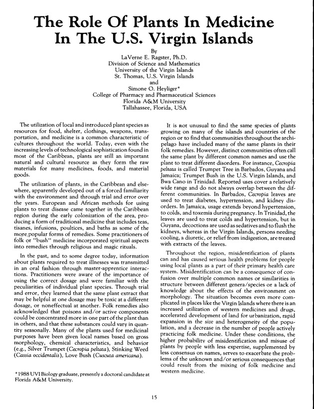 Agrifest : agriculture and food fair of St. Croix, Virgin Islands. 1991. - Page 23