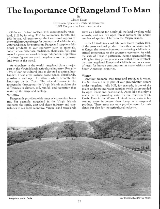 Agrifest : agriculture and food fair of St. Croix, Virgin Islands. 1991. - Page 35