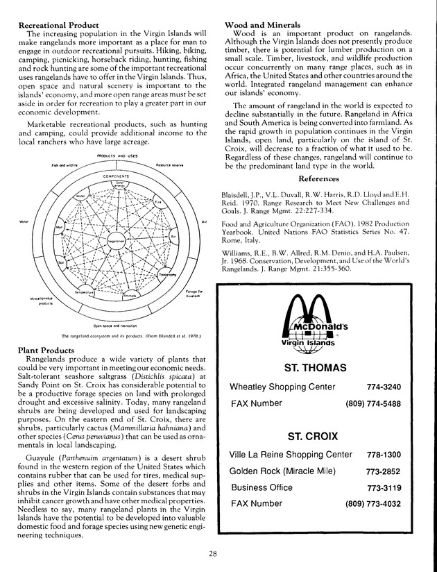 Agrifest : agriculture and food fair of St. Croix, Virgin Islands. 1991. - Page 36