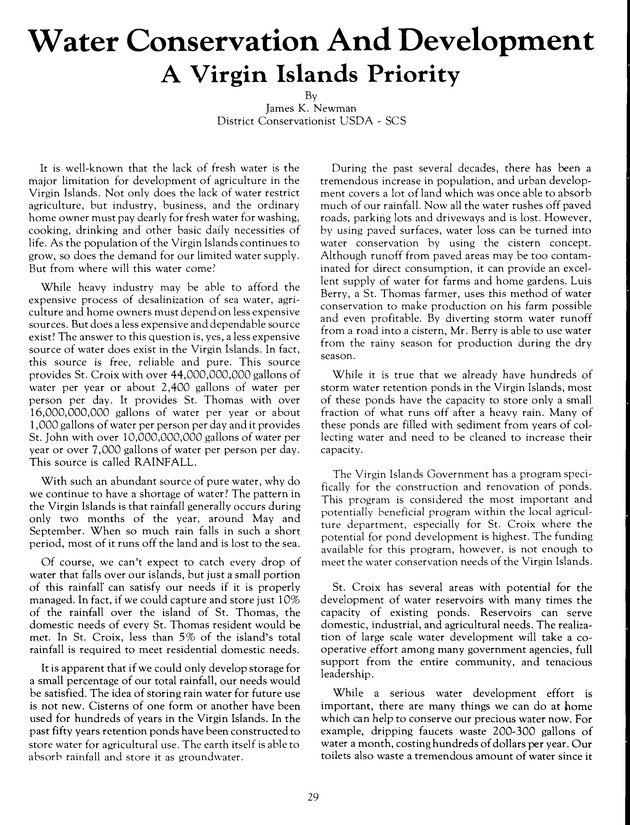 Agrifest : agriculture and food fair of St. Croix, Virgin Islands. 1991. - Page 37