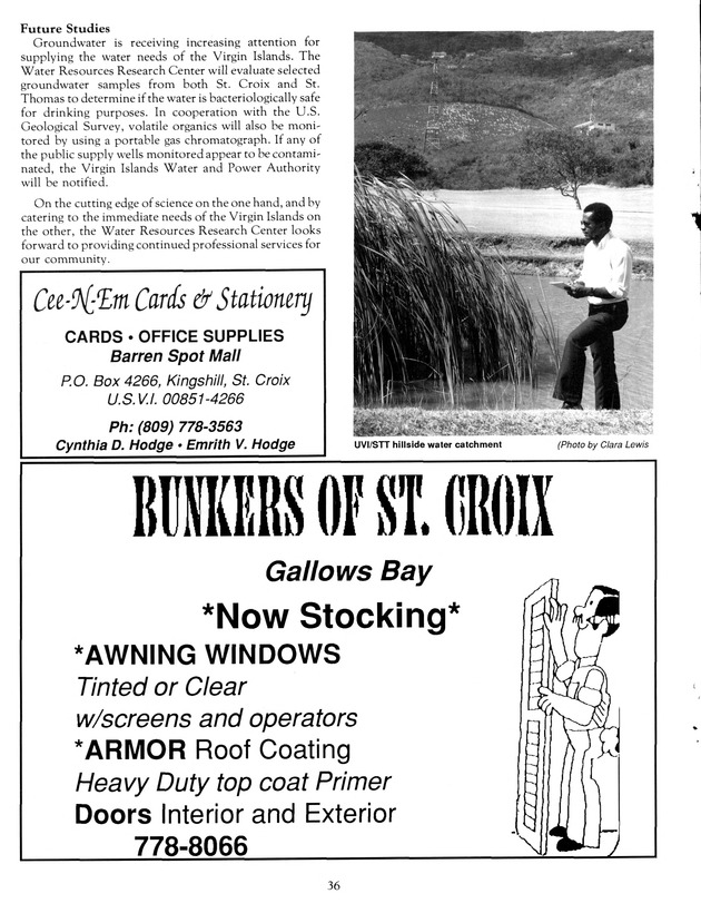 Agrifest : agriculture and food fair of St. Croix, Virgin Islands. 1991. - Page 44