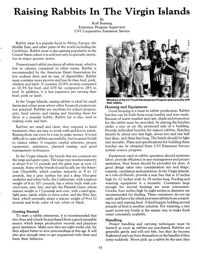 Agrifest : agriculture and food fair of St. Croix, Virgin Islands. 1991. - Page 63