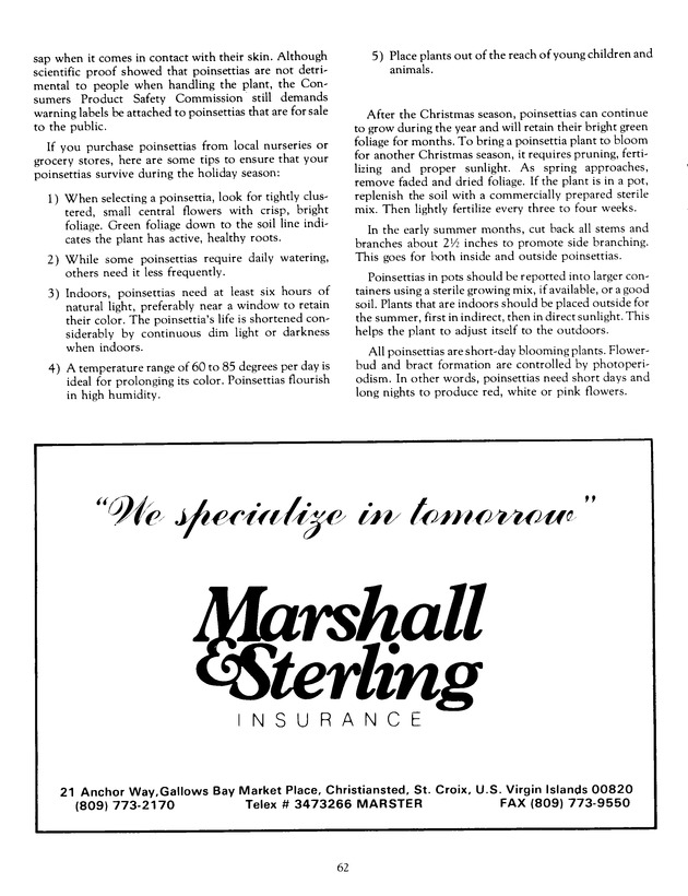 Agrifest : agriculture and food fair of St. Croix, Virgin Islands. 1991. - Page 70