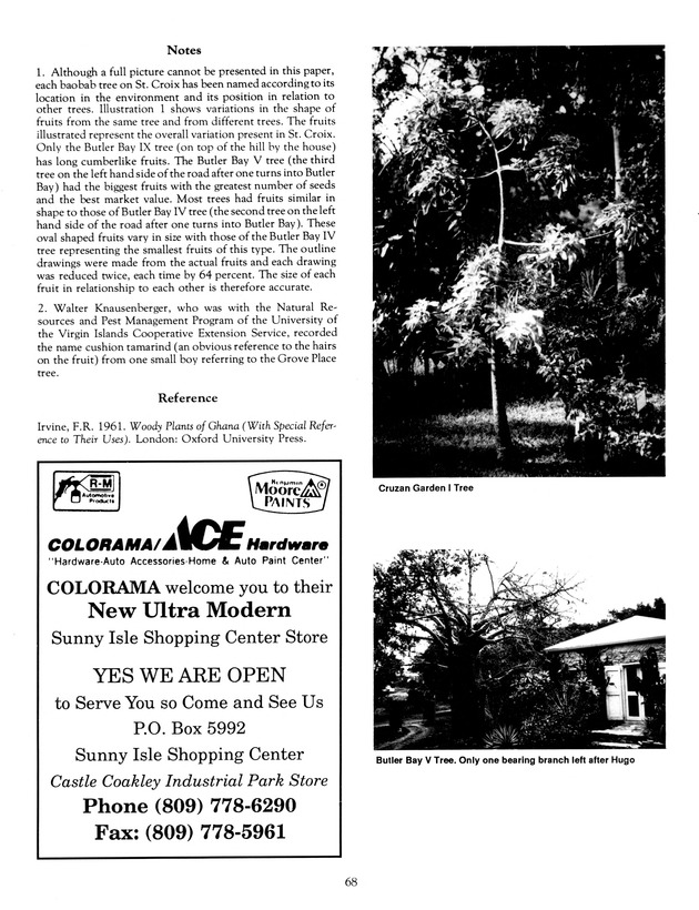 Agrifest : agriculture and food fair of St. Croix, Virgin Islands. 1991. - Page 76