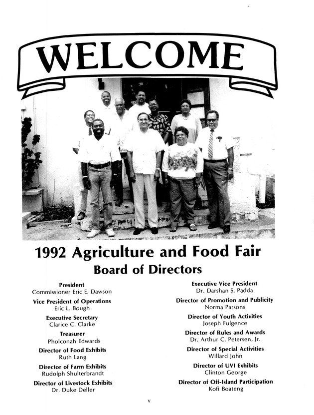 Agrifest : agriculture and food fair of St. Croix, Virgin Islands. 1992. - Page 5