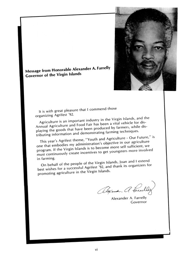 Agrifest : agriculture and food fair of St. Croix, Virgin Islands. 1992. - Page 6