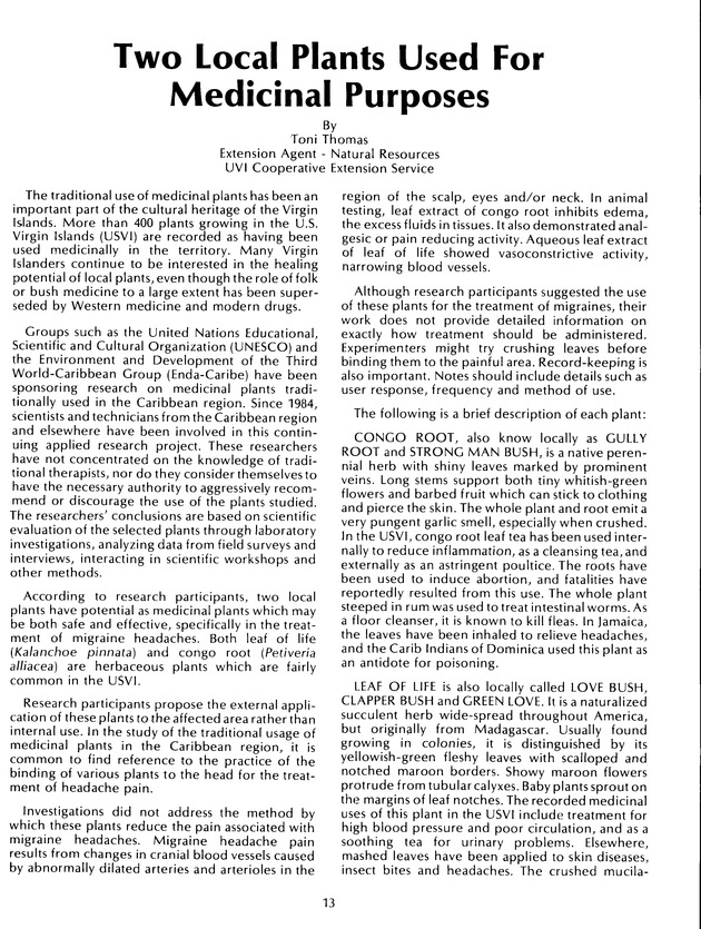 Agrifest : agriculture and food fair of St. Croix, Virgin Islands. 1992. - Page 21