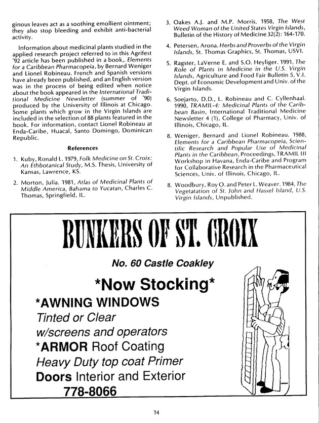 Agrifest : agriculture and food fair of St. Croix, Virgin Islands. 1992. - Page 22