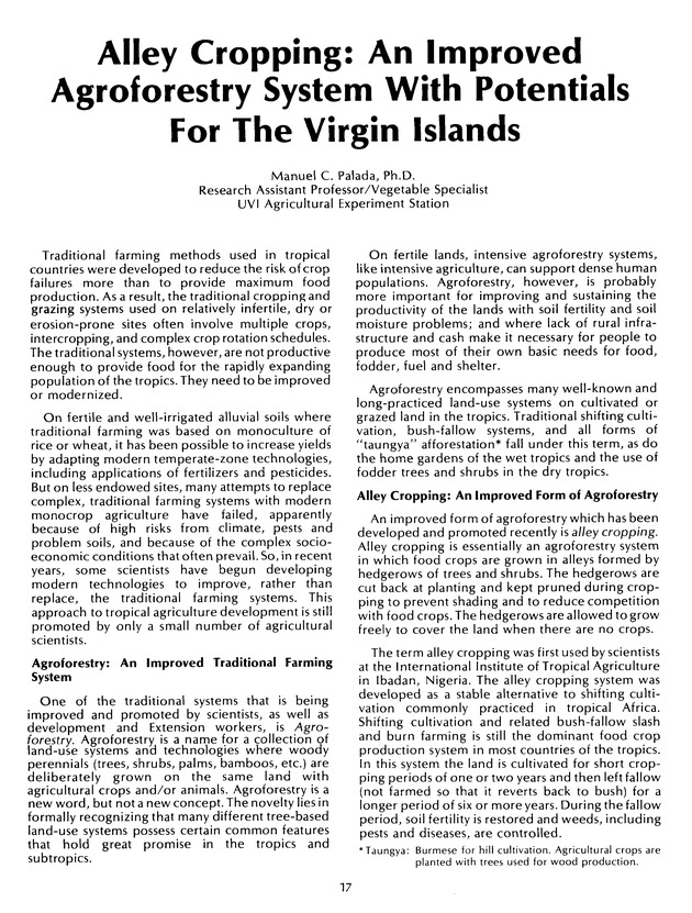 Agrifest : agriculture and food fair of St. Croix, Virgin Islands. 1992. - Page 25