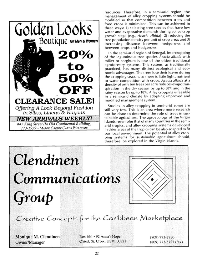 Agrifest : agriculture and food fair of St. Croix, Virgin Islands. 1992. - Page 30