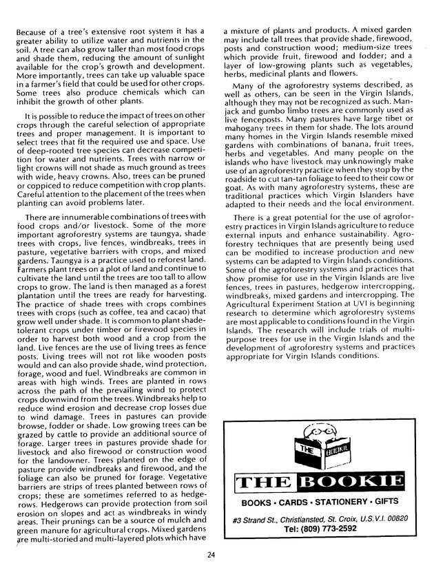 Agrifest : agriculture and food fair of St. Croix, Virgin Islands. 1992. - Page 32