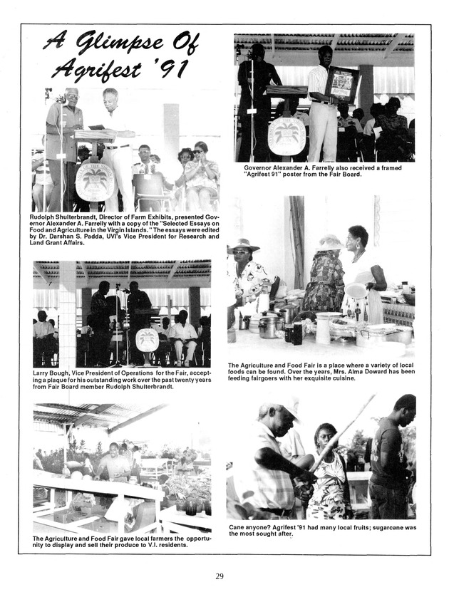 Agrifest : agriculture and food fair of St. Croix, Virgin Islands. 1992. - Page 37