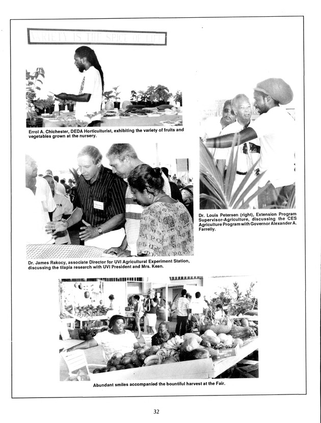 Agrifest : agriculture and food fair of St. Croix, Virgin Islands. 1992. - Page 40