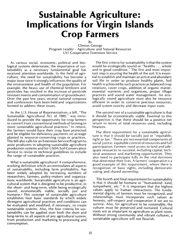 Agrifest : agriculture and food fair of St. Croix, Virgin Islands. 1992. - Page 43