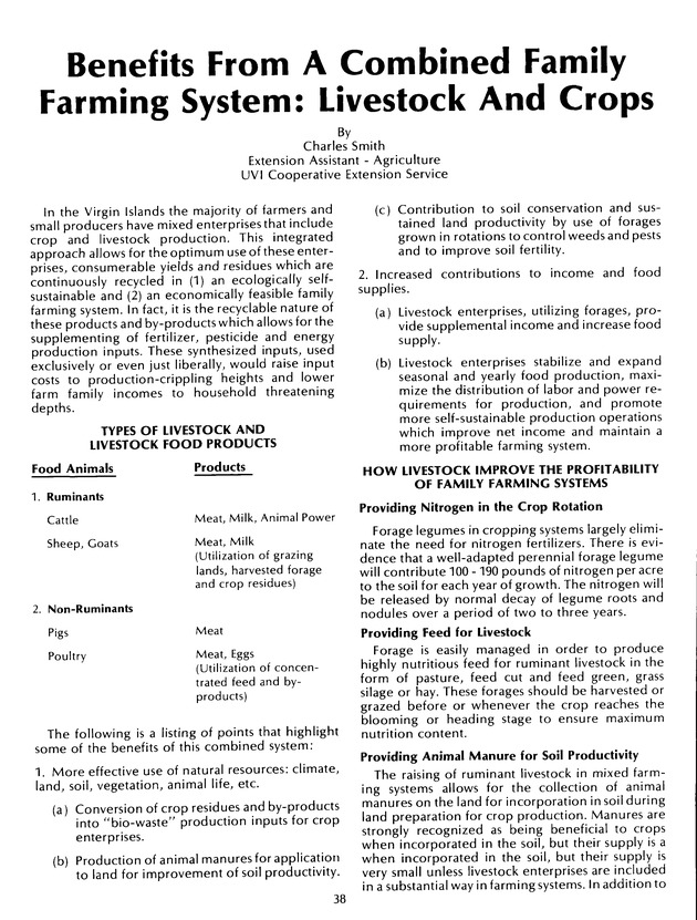 Agrifest : agriculture and food fair of St. Croix, Virgin Islands. 1992. - Page 46