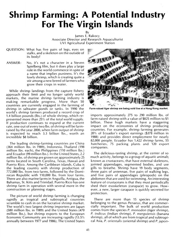 Agrifest : agriculture and food fair of St. Croix, Virgin Islands. 1992. - Page 49