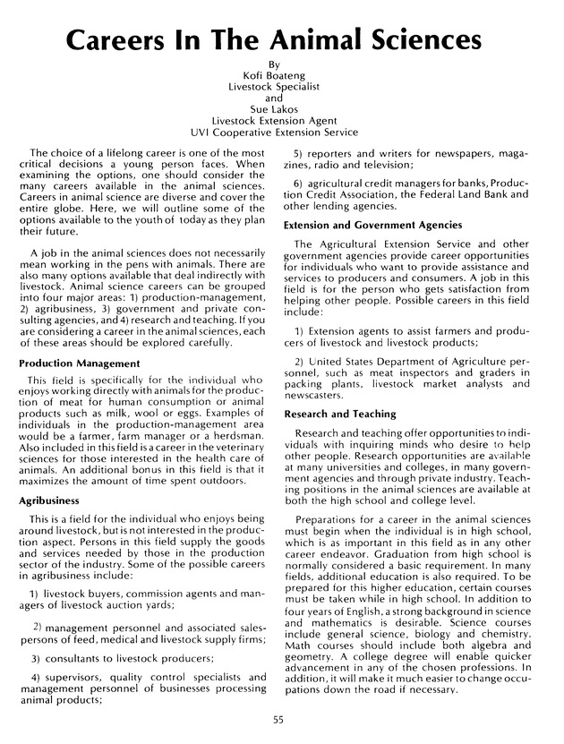 Agrifest : agriculture and food fair of St. Croix, Virgin Islands. 1992. - Page 63