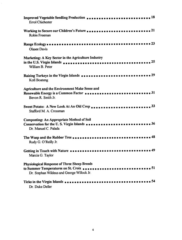 Agrifest : agriculture and food fair of St. Croix, Virgin Islands. 1993 - Page 4