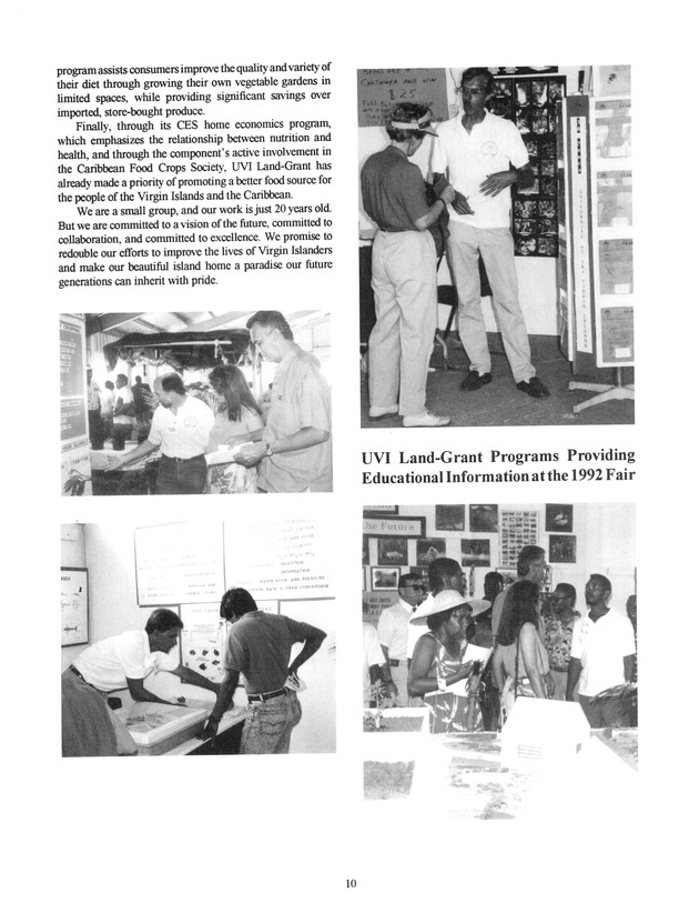 Agrifest : agriculture and food fair of St. Croix, Virgin Islands. 1993 - Page 10