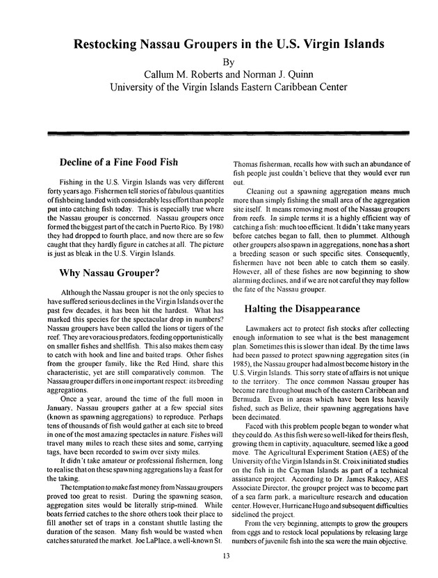 Agrifest : agriculture and food fair of St. Croix, Virgin Islands. 1993 - Page 13