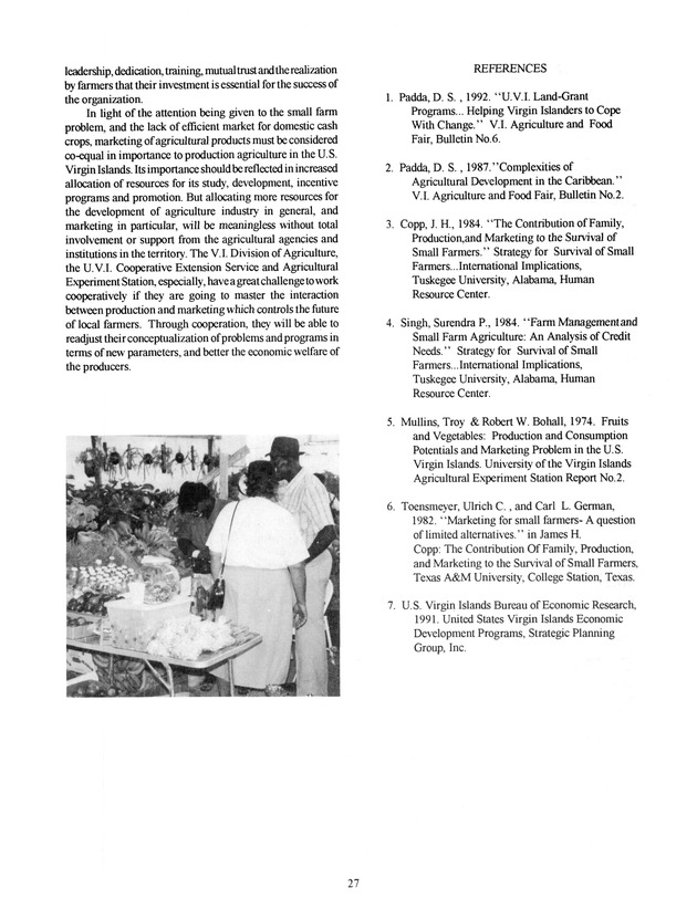 Agrifest : agriculture and food fair of St. Croix, Virgin Islands. 1993 - Page 27