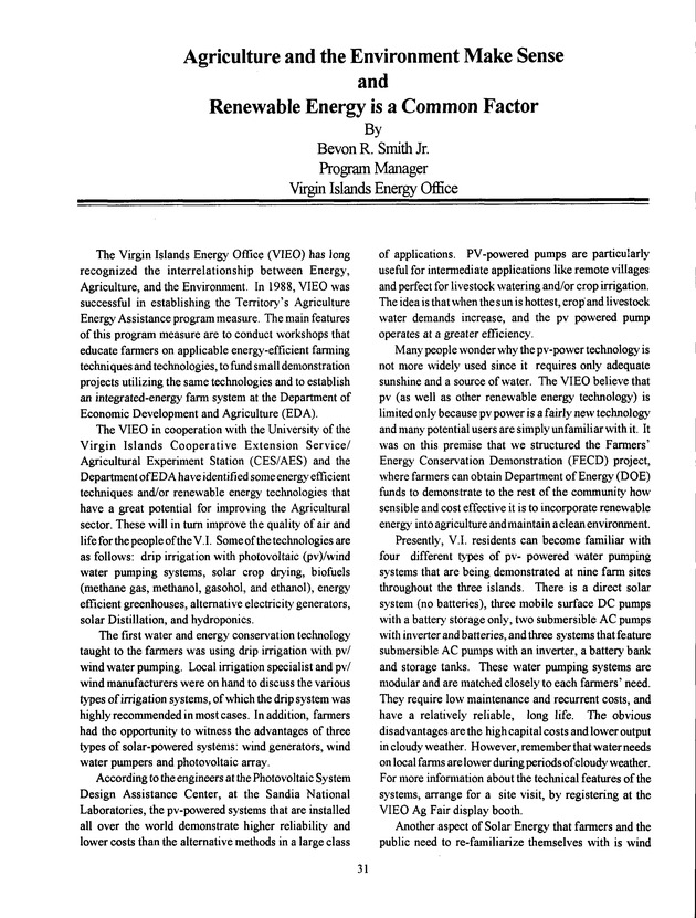 Agrifest : agriculture and food fair of St. Croix, Virgin Islands. 1993 - Page 31