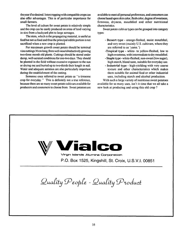 Agrifest : agriculture and food fair of St. Croix, Virgin Islands. 1993 - Page 35