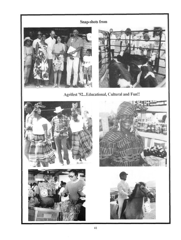 Agrifest : agriculture and food fair of St. Croix, Virgin Islands. 1993 - Page 41