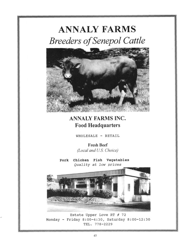 Agrifest : agriculture and food fair of St. Croix, Virgin Islands. 1993 - Page 45