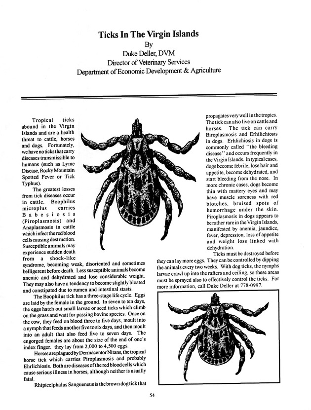 Agrifest : agriculture and food fair of St. Croix, Virgin Islands. 1993 - Page 54