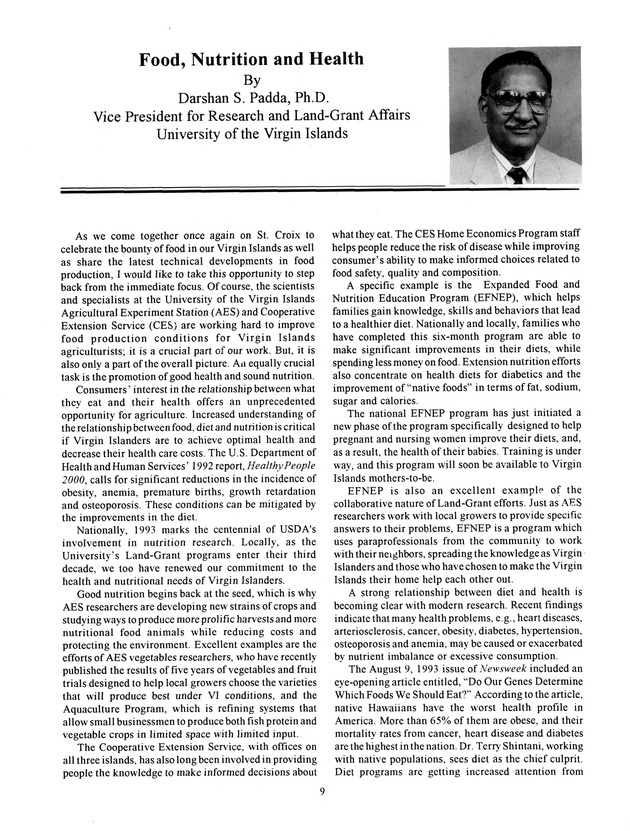 Agrifest : agriculture and food fair of St. Croix, Virgin Islands. 1994. - Page 10